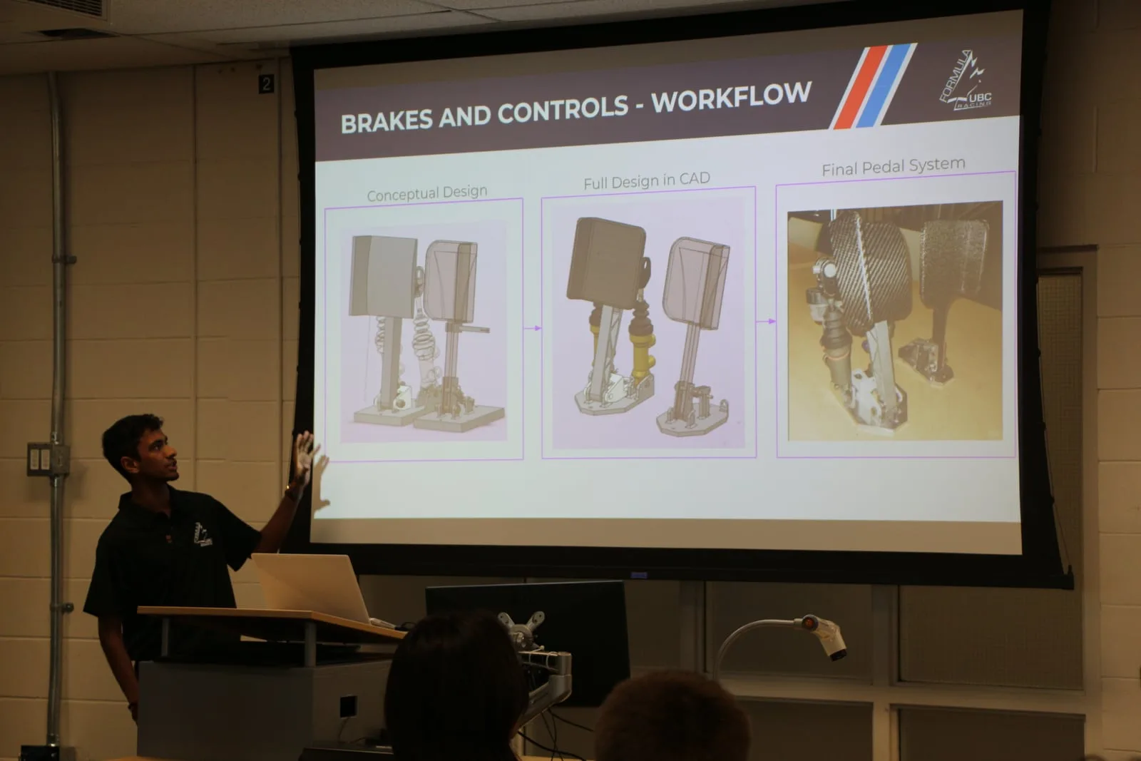 Presenting the brakes and controls design