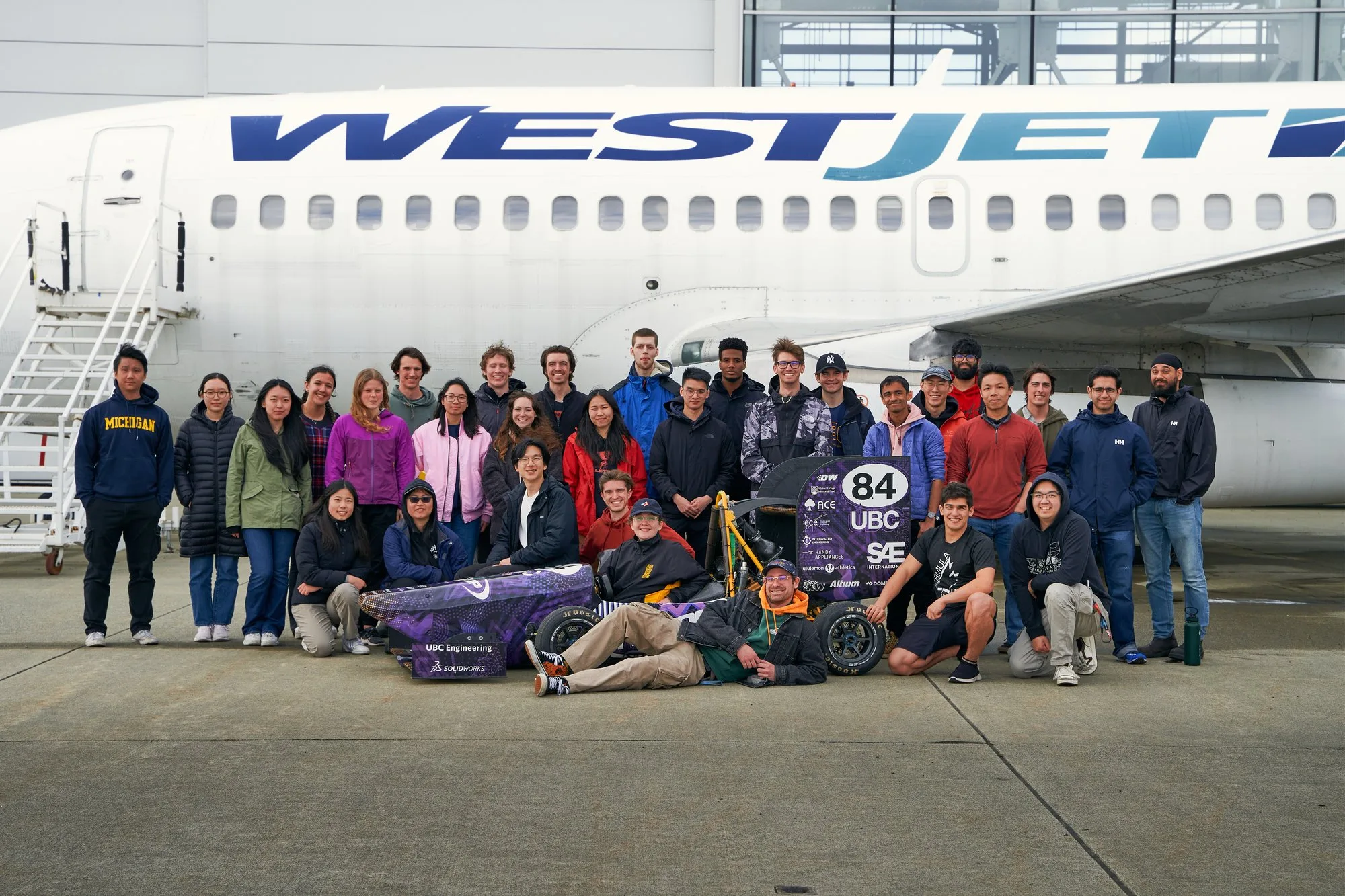 The Formula UBC Racing team