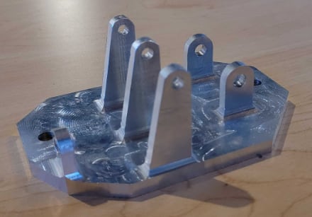 Machined Throttle pedal base