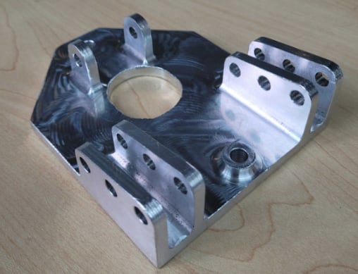 Machined Brake pedal base